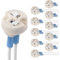 Miniatyrbillede 1 af 5: Bin-pin base 10 stk., stik G4, GU3.5, G6.35, GY6.35, GX5.3, GU