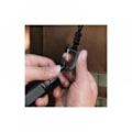 Miniatyrbillede 2 af 5: (110×30×3mm) 4 stk. Paracord nøglering, håndflettet paracord karabin nøgle