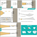 Miniatyrbild 2 av 4: 44 st shade sail monteringssats, rostfritt stål shade sail montering