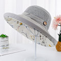 Miniatyrbilde 2 av 5: Kvinners Mesh Solhatter Sommer UV-beskyttelse Bred Skygge Strand