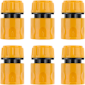 Miniatyrbilde 1 av 5: 6 stk. hannkoblinger for hageslange