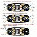 Pikkukuva 2 / 5: Valaistus Kompakti keinuvirtakytkin AC 250V 10A Inline On/Off De