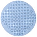 Pikkukuva 1 / 4: 1 kpl sininen pyöreä hierontasuolento 55x55cm liukumaton suihkumatto Antib