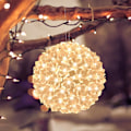 Miniatyrbillede 1 af 5: 1 stk. LED-kranslys - 18 cm, julelys med 150 batterier,