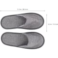 Miniatyrbillede 2 af 5: 10 stk. engangsslippers Hotel Hjem Komfortable Unisex Slippers