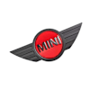 Pikkukuva 1 / 4: 2 kpl Musta Punainen Soveltuu Mini Uusi Alkuperäinen Konepelti Mini Cooper E