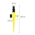 Miniatyrbild 5 av 5: Automatisk bevattningssystem med 360 graders rotation, Multifunktionell