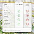 Miniatyrbilde 4 av 5: Myggnetting av gasbind - Insektbeskyttelse - Transparent glassfiberduk