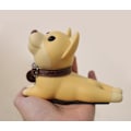 Miniatyrbilde 1 av 5: Khaki dørstopper i form av en hund, dørstopper, dekorativ dørstopper for dyr, bull terrier