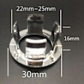 Miniatyrbild 4 av 5: 2 st badrum kök handfat tvättställ överflödesring runt avlopp H