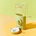 Miniatyrbilde 2 av 5: Grønn kanin vanndispenser, 600ML hengende automatisk kanin drikkefontene