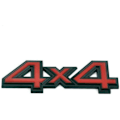 Pikkukuva 4 / 5: 3D Metalli 4X4 Neliveto Auton Tarra Embleemi Merkki Autoon