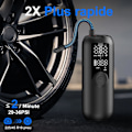 Pikkukuva 3 / 5: Autonrengaspuhallin 150PSI Pyöräpumppu Mini Kannettava Ilmakompressori