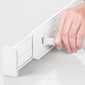Miniatyrbild 3 av 5: Justerbar lådindelare (set om 4) – praktisk plastskuff o