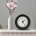 Miniatyrbild 3 av 3: 1 st svart kvartsvit väckarklocka väckningstider 1 tyst klocka M