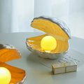 Miniatyrbilde 3 av 5: Shell Pearl Light Led Accent Lamp Bærbar Nattlys - dontoden