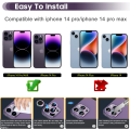 Miniatyrbilde 2 av 5: Bakre kamerabeskytter for iPhone 14 Pro/14 Pro Max Fotobeskytter