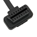 Pikkukuva 3 / 5: 1m OBD2 OBDII jatkokaapeli 16-pin uros-naaras diagnostinen liitin