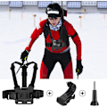 Pikkukuva 4 / 5: Yhteensopiva GoPro 9-in-1 -lisävarustepaketin kanssa, rintavaljaat, pää