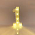 Miniatyrbild 1 av 5: Luminous Numbers Letters (1) Light Up Alphabet Lamp LED Letter Li