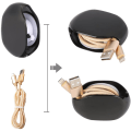 Pikkukuva 2 / 4: Musta 2 kpl Smart In-Ear -kuulokkeiden säilytyslaatikko/kuulokkeiden kaapelin säilytys