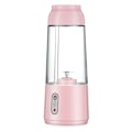 Miniatyrbillede 1 af 4: 300 ml USB-opladning trådløs bærbar blender med rustfrit stål