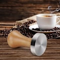 Miniatyrbillede 5 af 5: Espresso Tamper, Rustfrit Kaffetamper Rustfrit Stål Kaffepresse Barista Espresso Tamper til Kaffemaskine