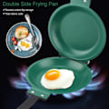 Miniatyrbillede 2 af 5: Dobbeltsidet stegepande Non-stick keramisk flip stegepande pandekage