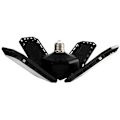 Miniatyrbilde 3 av 5: Foldbar lysestake LED taklampe foldbar blad garasjelampe 8