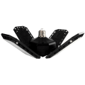 Miniatyrbillede 3 af 5: Foldbar lysestage LED loftslampe foldbar blad garage lampe 8