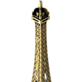 Pikkukuva 3 / 5: Eiffel-torni-malli - 32 cm:n Eiffel-tornin metallinen patsas Eiffel-tornin pienoismalli matkamuistoihin