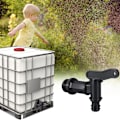 Miniatyrbilde 4 av 5: Plasttank-kran, 3/4\" IBC-vanntankadapter, vanningskran