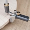 Miniatyrbilde 2 av 5: Tømmerarbeid merkemåler rett linje bue dobbeltbruk merkemåler linjal