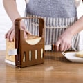 Miniatyrbilde 5 av 5: Brødskivemaskin, Toastskivemaskin 4 Tykkelse Justerbar Brødskivemaskin