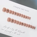 Miniatyrbilde 4 av 5: Isklar lotusrotpulver med diamanter og glitrende bærbart