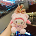 Pikkukuva 2 / 3: Pehmoinen avaimenperä kawaii sanrio anime-sarjakuva riipus tarvikkeet cu