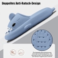 Miniatyrbillede 4 af 5: 210 (indre længde 21 cm) Haj slippers, unisex voksne og børn