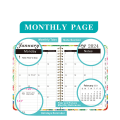 Miniatyrbillede 5 af 5: 70 Daterede ugentlige ark (A07) Daglig to-do-liste, vane tracker, aca