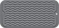 1 st diskavtorkningsmatta, mörkgrå, 15x30cm, snabbtorkande silikondisk