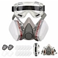 Miniatyrbilde 1 av 5: 6200 Gjenbrukbar Halvmaske Respirator, Gassmaske, Respiratorisk Pr