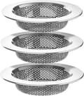 Miniatyrbillede 1 af 5: 3-pak køkkenvaskfilter, rustfrit stål vaskfilter