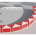 Miniatyrbild 4 av 5: 1 Pack (Röd) Magisk orm med 72 block, Magic Snake Cube Twist P