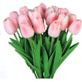 Miniatyrbilde 1 av 5: Kunstig blomst tulipan falsk blomst latex materiale ekte berøring bryllup