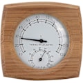 Miniatyrbild 1 av 5: Termometer / hygrometer, inomhus trä 2-i-1 för bastu bastu Ther