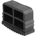 Miniatyrbilde 3 av 4: Stigefot, 4 par stigeføtter, stigefot i gummi, trinnladder