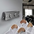 Miniatyrbilde 1 av 5: 2 x 5M Retractable Tørkesnor, Veggmontert Retractable Line wit
