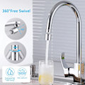 Miniatyrbilde 4 av 5: Faucettutlufter, 360° svingbar tutlufter med 2 spraymoduser