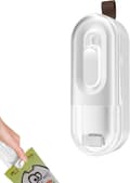 2 i 1 Mini Sealer (Vit), Bärbar Plastpåse Sealer Påse Sealer