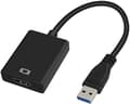 USB 3.0 til HDMI-adapter, USB 3.0/2.0 til HDMI-konverter 1080P Full