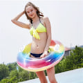 Miniatyrbilde 3 av 5: S 60# (20-40 katte) svømmering oppustelig regnbue swimmingpool fl